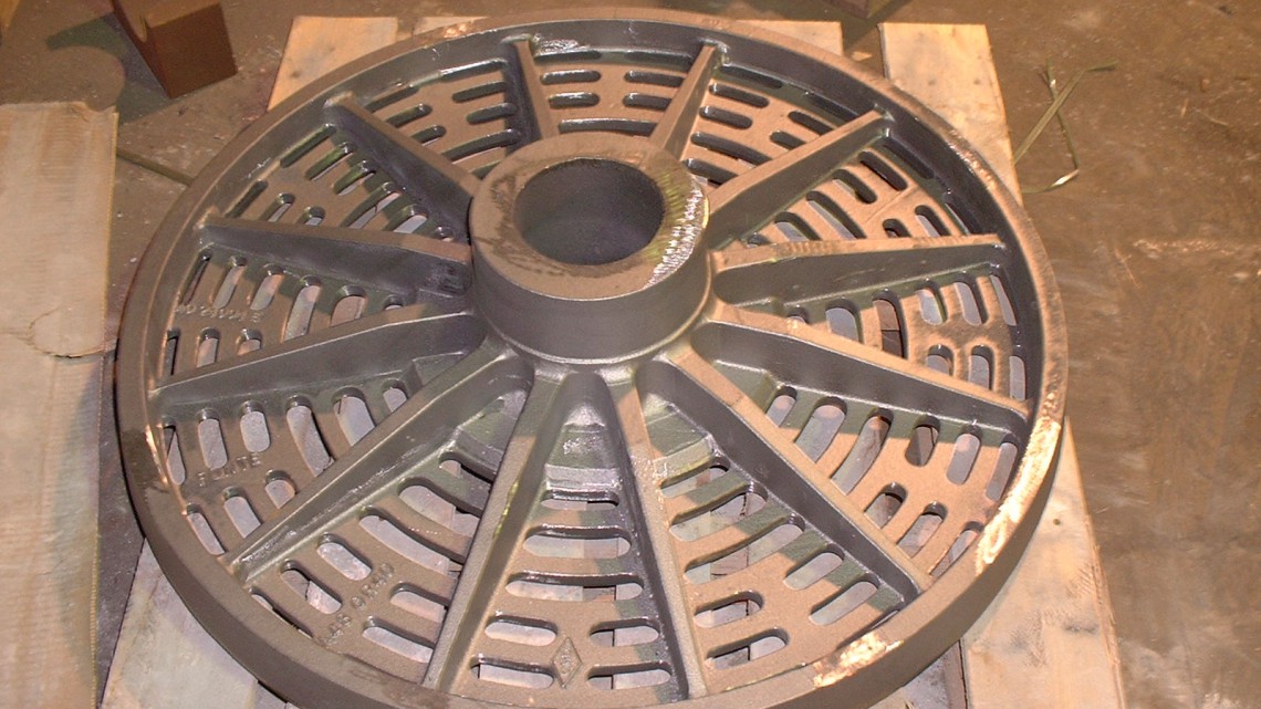 Filter disc casting for Canadian machine manufacturer