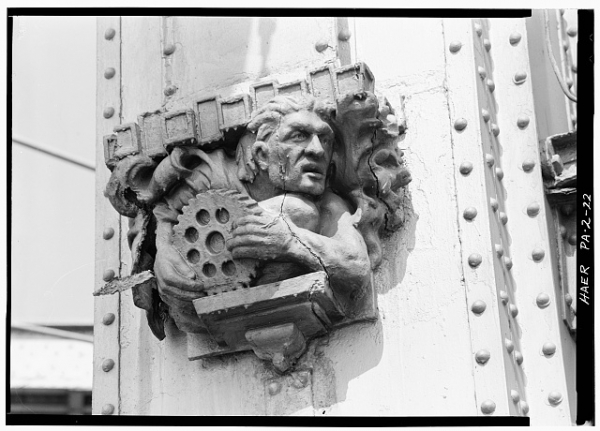 Ironwork SMITHFIELD ST BRIDGE